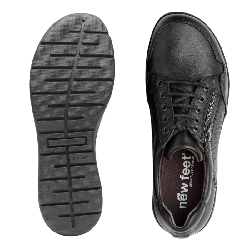 New Feet OrthoStretch™ damesko - Svart