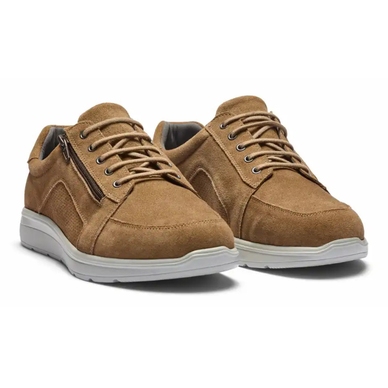 New Feet herresko i ruskind - Brun