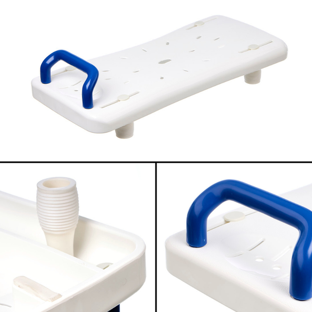 Badebrett til badekar med håndtak