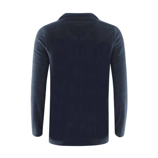 Cardigan i fleece til damer - Mørkeblå