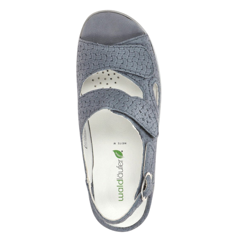 Waldläufer damesandal - Blå