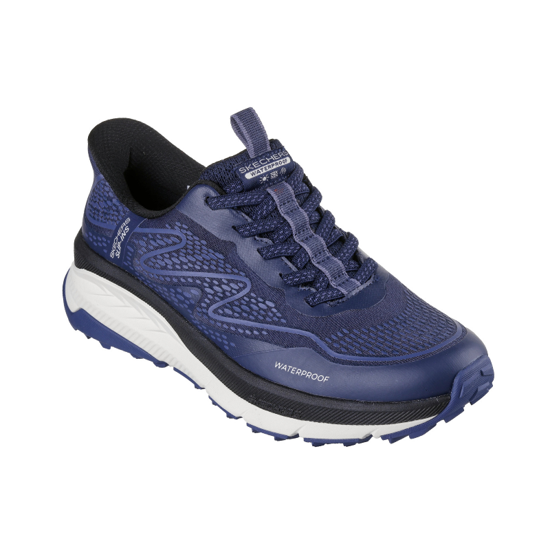 Skechers slip-in outdoor damesneaker - Blå
