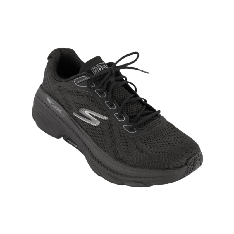 Skechers støtdempende damesneaker - Sort
