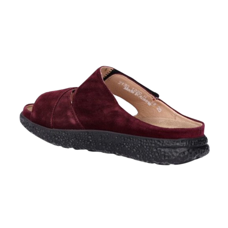 Hartjes dameslipper - Aubergine