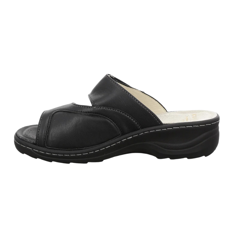Fidelio dameslippers – Svart