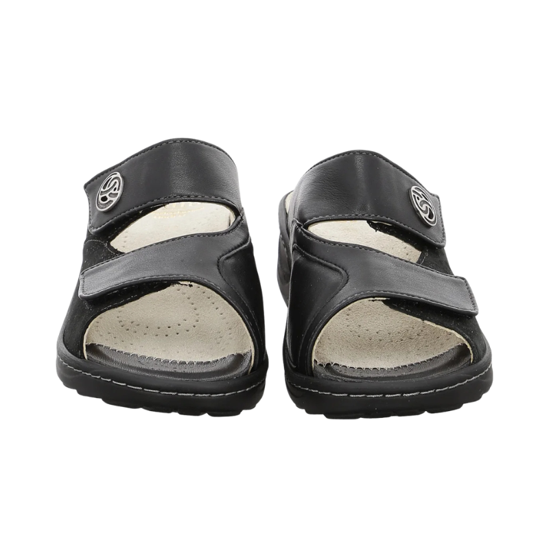 Fidelio dameslippers – Svart