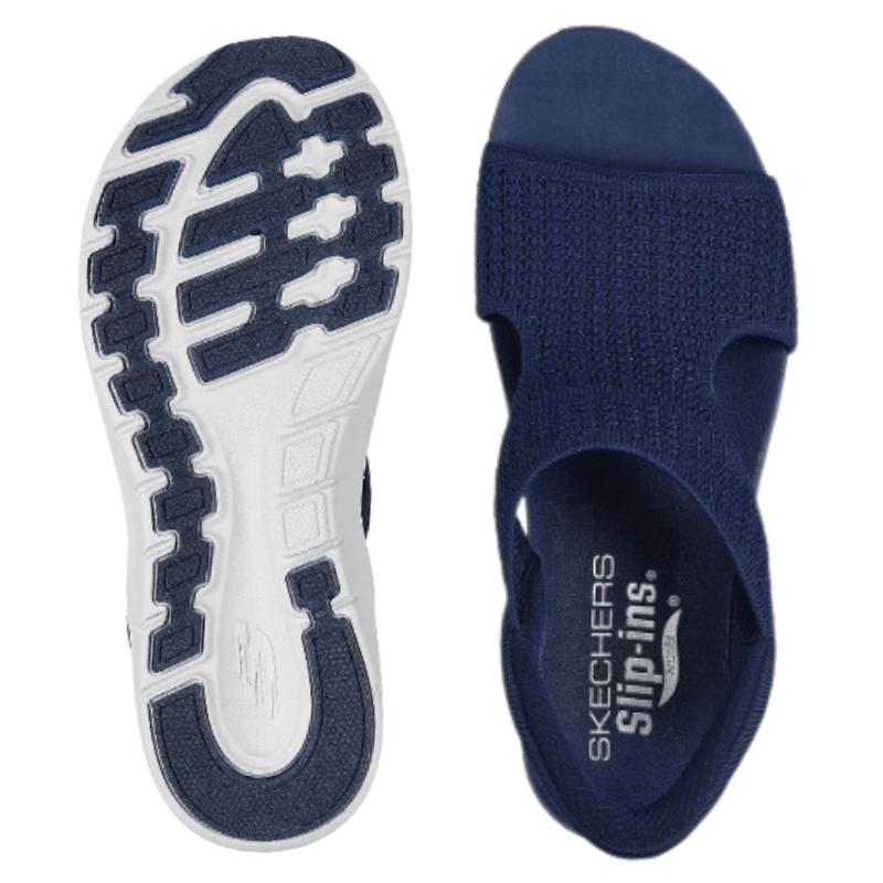 Skechers slip - in damesandal - Mørkeblå