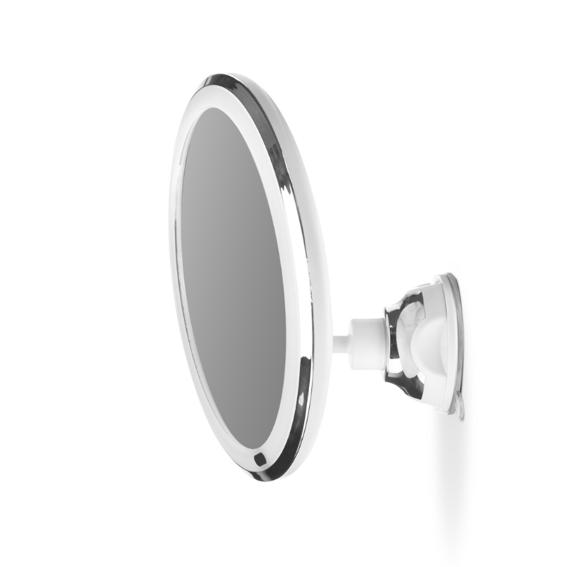 Makeup - spejl med lys Ø20 cm - 5x forstørrelse