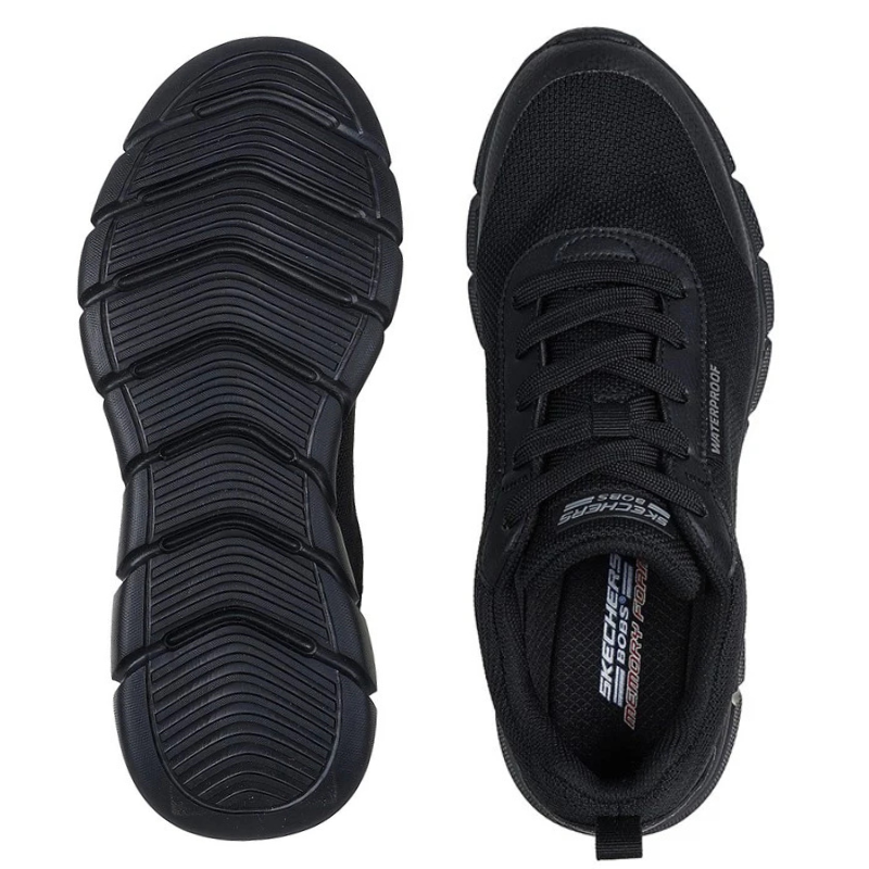 Skechers vanntett herresneaker - Svart