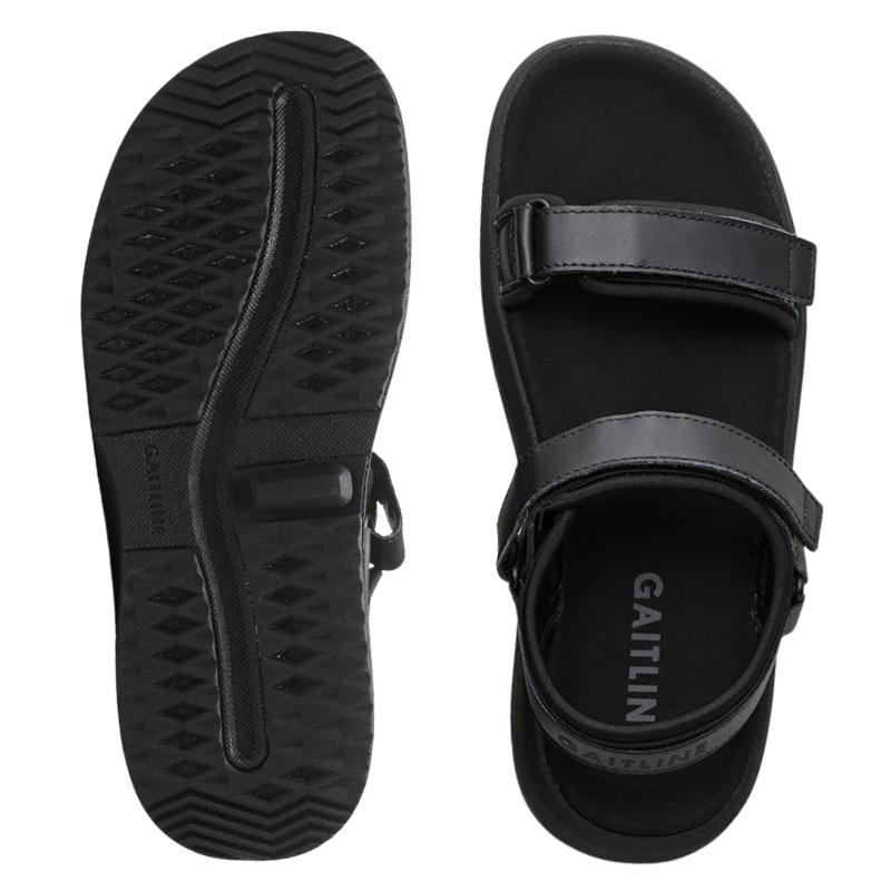 Gaitline damesandal i svart