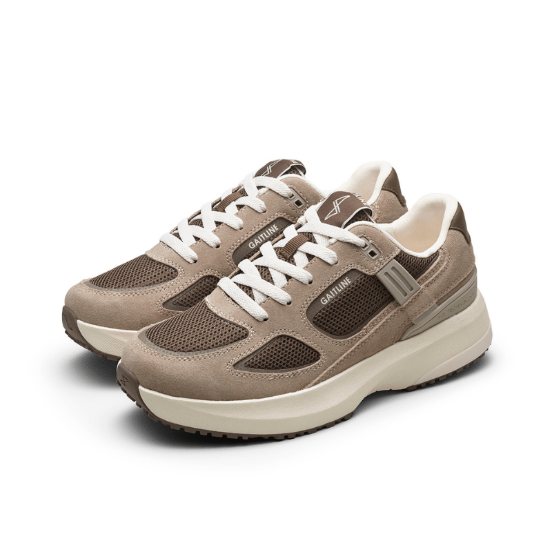 Gaitline Nova Lite damesneaker - Brun - Seniorshop