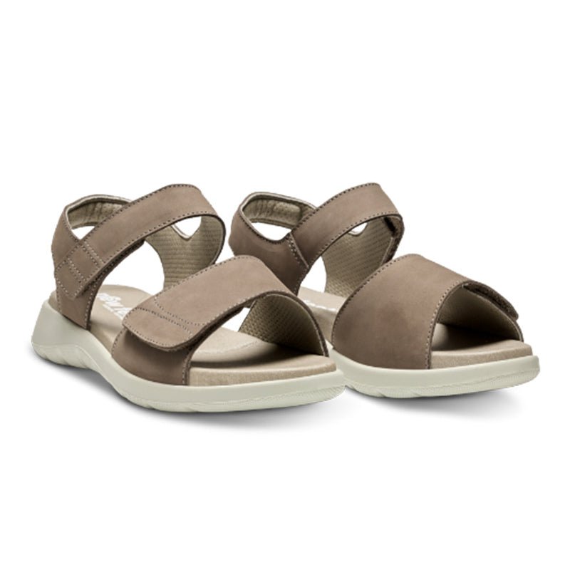 Let damesandal, Sand, New Feet - Seniorshop