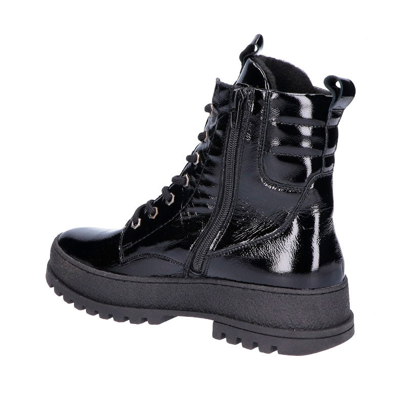 Waldläufer varm damestøvle - Sort - Seniorshop