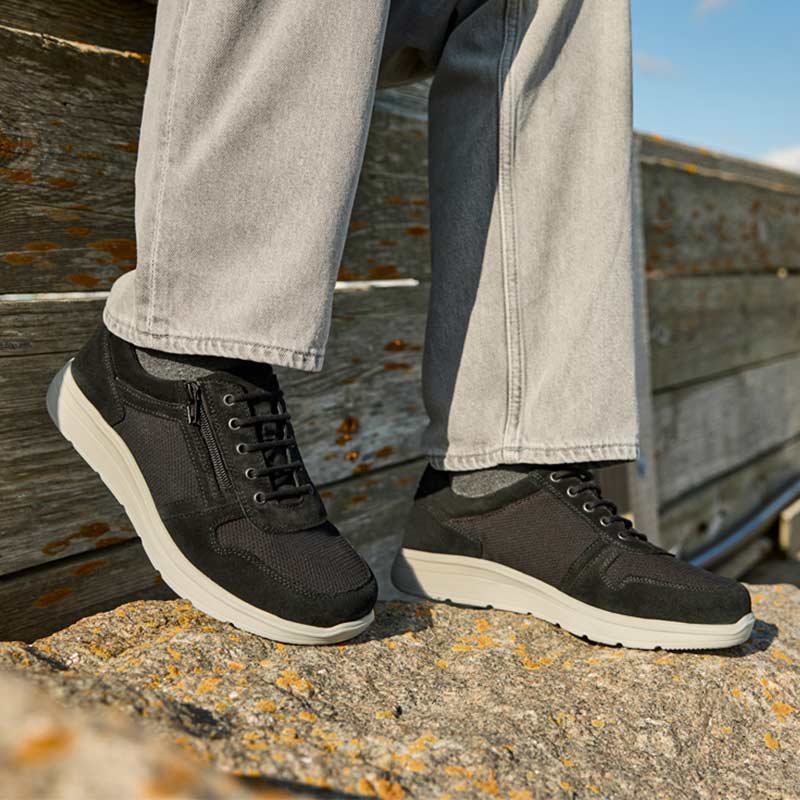 New Feet let herresko - Sort - Seniorshop