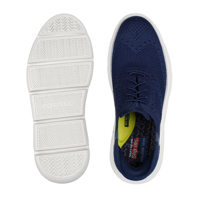 Skechers slip - in herresko - Blå - Seniorshop