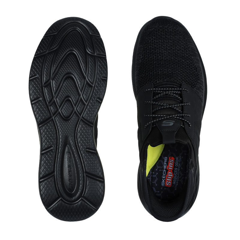 Skechers let slip - in herresko - Sort - Seniorshop