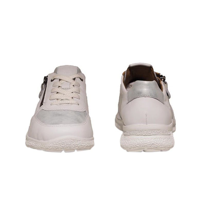 Hartjes damesneaker - Hvid/Sølv - Seniorshop