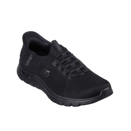 Skechers slip - in damesneaker - Sort - Seniorshop