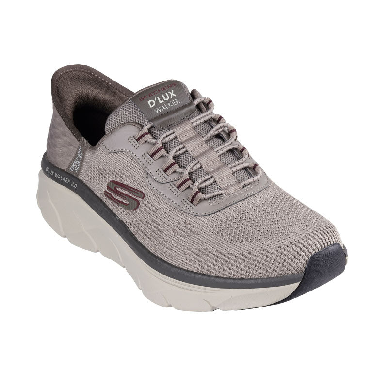 Skechers slip - in herresko - Beige - Seniorshop