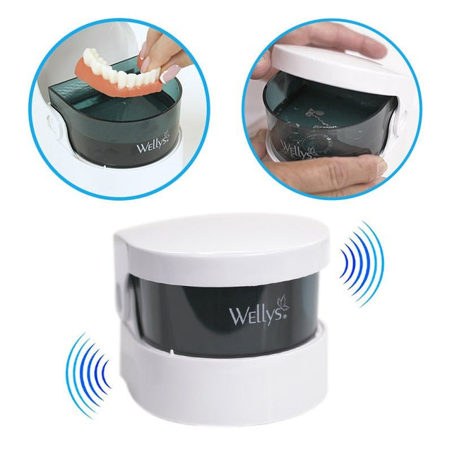 Ultralydsrenser til tandprotese og smykker - Seniorshop