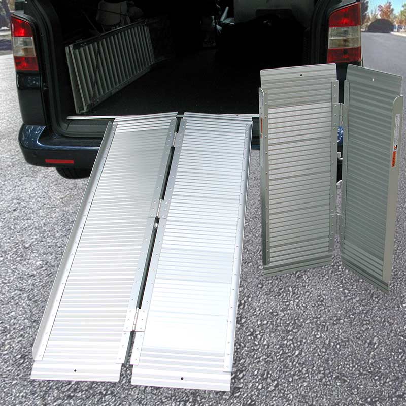 Sammenklappelig rampe - 77x90 cm - Seniorshop