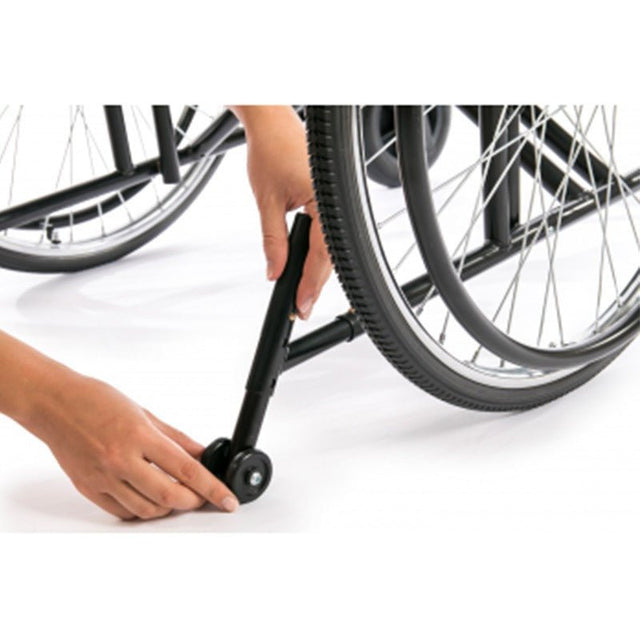 Anti - tip hjul til standard kørestol - Seniorshop