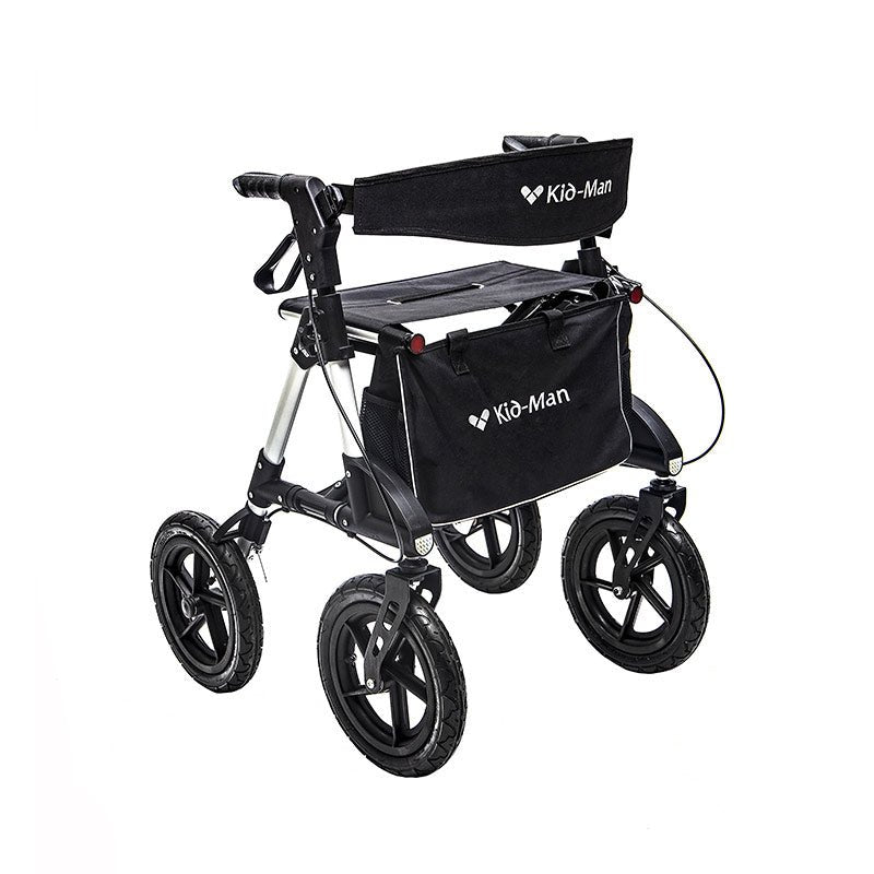 Mego Rollator - Lys grå - Seniorshop