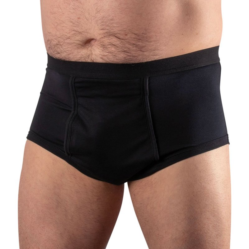Inkontinens underbukser - Sort - Seniorshop