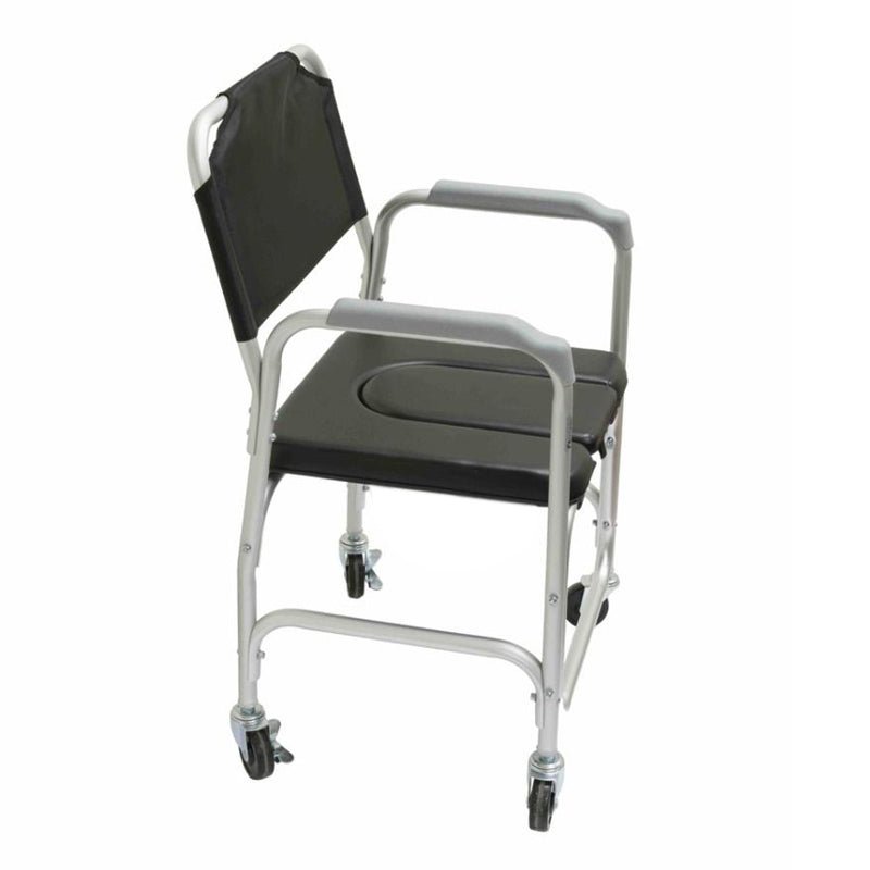 Badestol / Toiletstol med hjul - Seniorshop