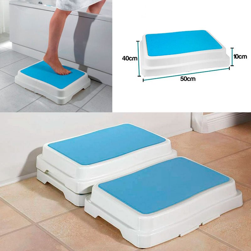 Stabelbar badeskammel / Badetrin - Seniorshop