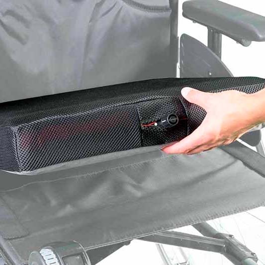 Trykaflastningspude med luft - 45x45 cm - Seniorshop