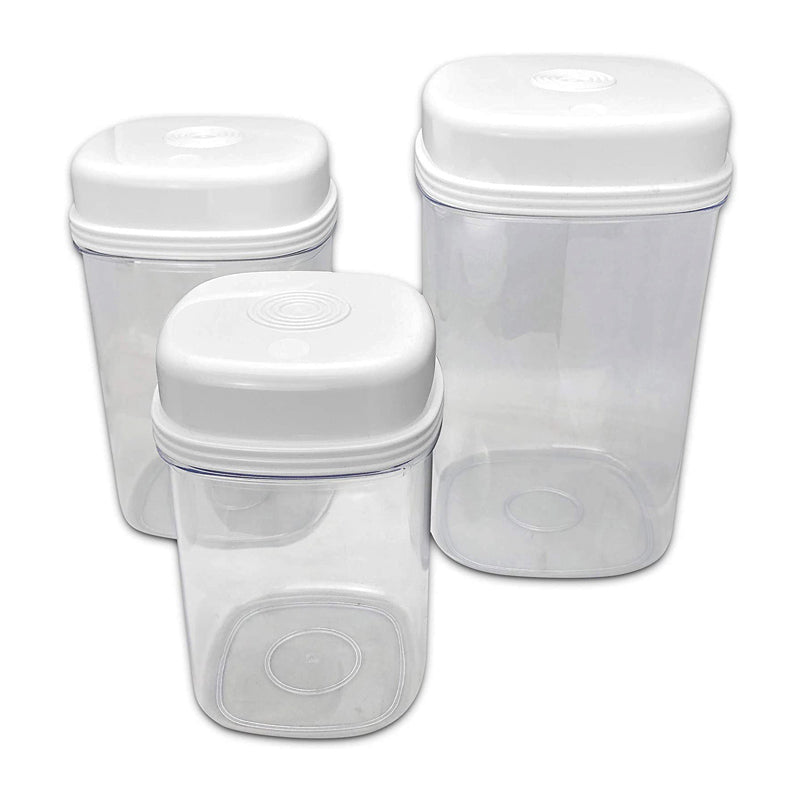 Opbevaringsbøtter til enhåndsbrug - 3 stk. - Seniorshop