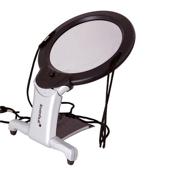 Sylup med snor og lys - 2.5x / 5x forstørrelse - Seniorshop