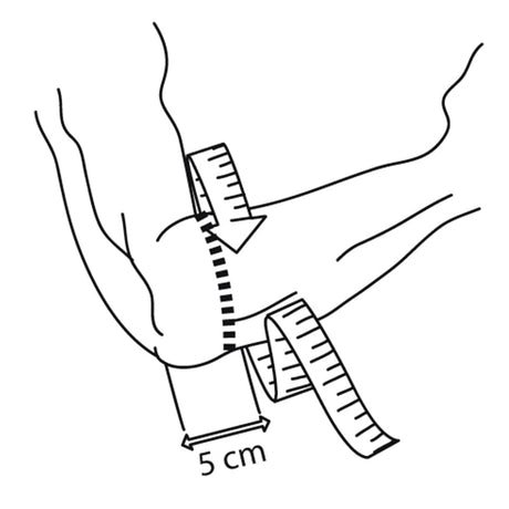 Epigel albuebandage - Sort - Seniorshop