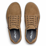 New Feet herresko i ruskind - Brun