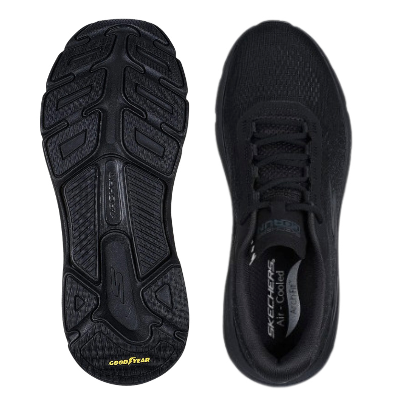 Skechers stabil herresneaker - Svart