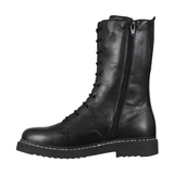 New Feet lang damestøvel – Svart