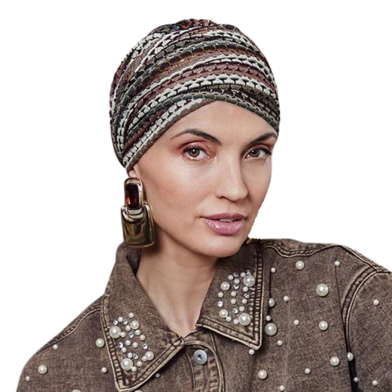 Sapphire Boho-turban - Autumn Lace