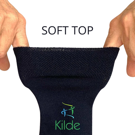 Diabetesstrømper i bambus & bomull