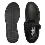 Skechers slip-in damehjemmesko - Svart