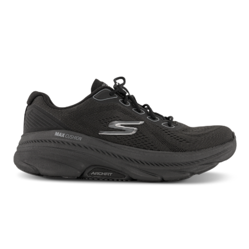 Skechers støtdempende damesneaker - Sort