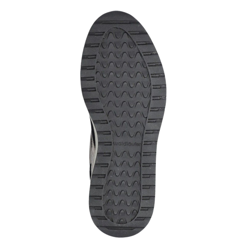Velur nubuck sko 'Jenna' i svart