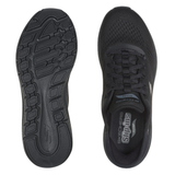 Skechers bred slip-in damesneaker - Svart