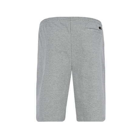 Knælange shorts med elastik - Grå