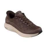 Skechers slip-in damesneaker - Brun