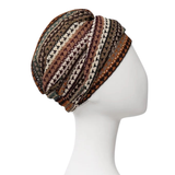 Sapphire Boho-turban - Autumn Lace