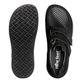 New Feet romslig damesko - Svart