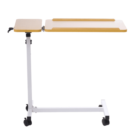 Sengebord med to bordplater