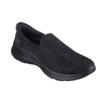 Skechers slip-in damesko - Svart