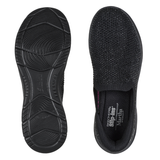 Skechers slip-in damesko - Svart
